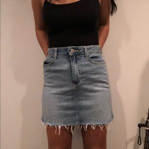 DENIM BLUE SKIRT